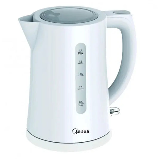 Bouilloire électrique Midea 1,7 L 2200 W 220 240 V Blanc MK-17D18B