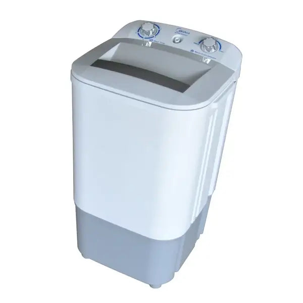 Machine à laver Midea 6 kg 320 W Ouverture par le haut Contrôle manuel Single Tub MTT60-WP2403