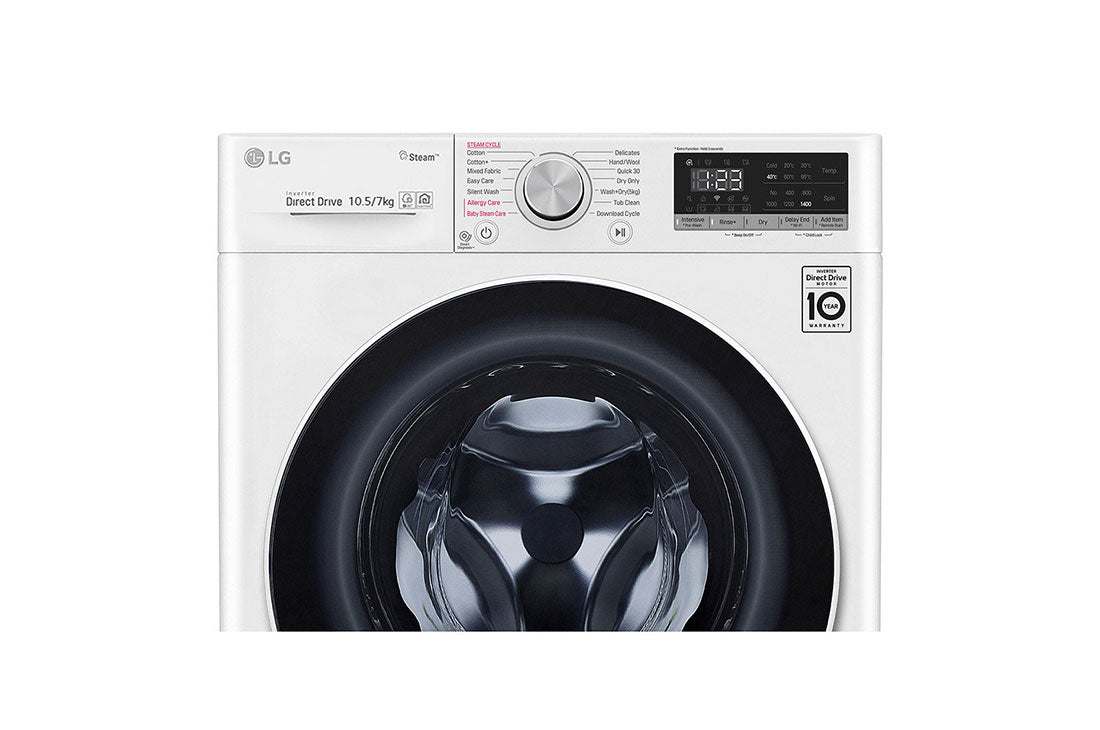 10.5 / 7 kg Lave-linge à chargement frontal F4V5RGP0W