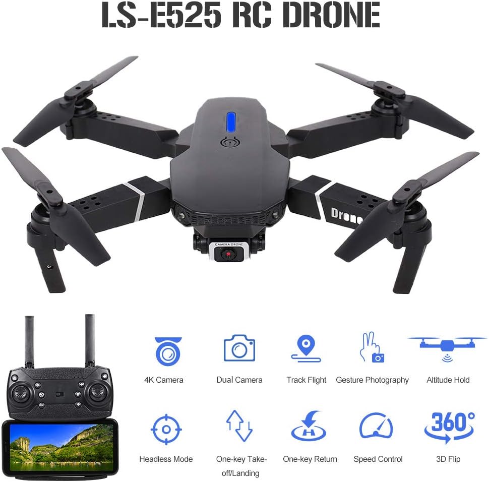 Mini drone – DJOK - Amateur – Double Caméra 1080P non compatible sur HUAWEI et  TECNO