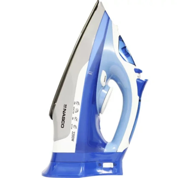 Fer à repasser à vapeur Nasco 2200 W Réservoir d’eau de 350ml Bouton de température NA-8878C