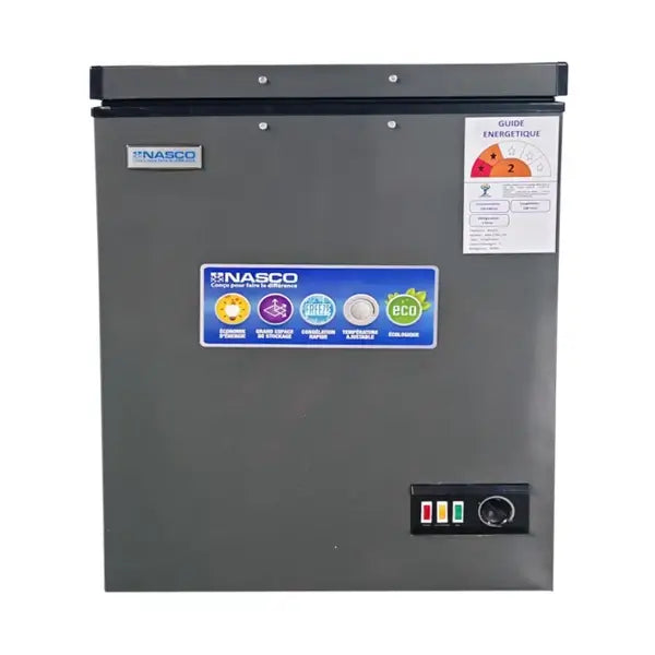 Congélateur horizontal avec une porte Nasco 150 L Net 1 panier à l’intérieur NAS-200FL-DS