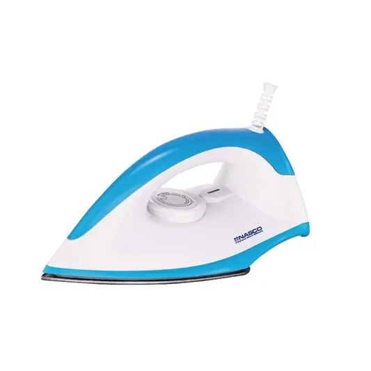 Fer à repasser à sec 1000 W Sans eau Bouton rotatif pour réglage NAS-2203-DI