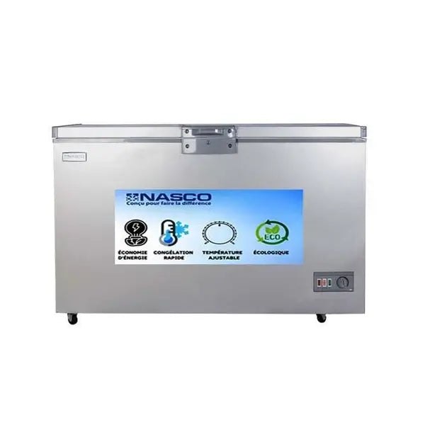 Congélateur horizontal une porte avec clé Nasco 390 L Net 1 panier à l’Intérieur Nas-450FL — vue 2