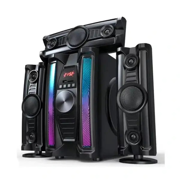 Enceinte multimédia Nasco Caisson de basse +3 Haut parleur Bluetooth USB Mp3 Fm Card SD NAS-HT3.1-N852