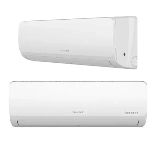 Split mural inverter 3 CV Nasco 24000 BTU Économique R600A A+ Mode économique Mode NAS-J24-V1