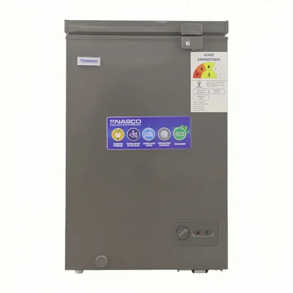 Congélateur horizontal Nasco 99 L 1 panier à l’intérieur Économique R600A NASCF-150-LM — vue 2