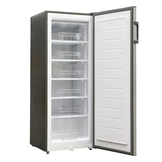 Congélateur vertical Nasco 6 tiroirs 165 L Économique R600A Condenseur intérieur Pieds NASD1-26-LM