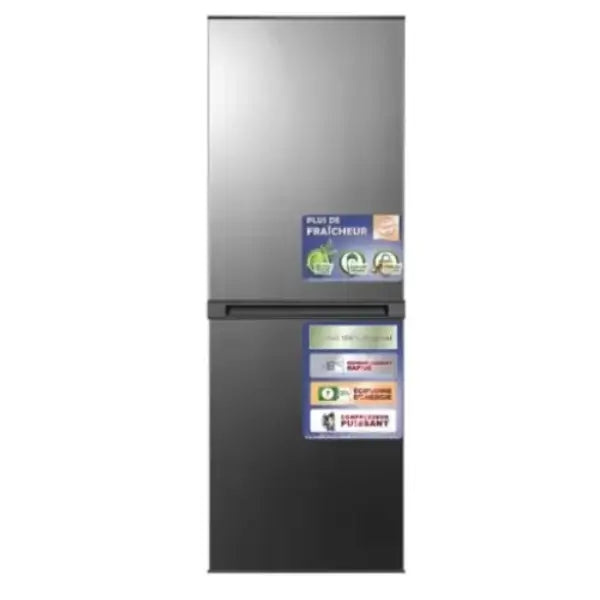 Réfrigérateur combiné double portes Nasco 170 L 2 étagers au réfrigérateur Économique NASD2-220K — vue 2