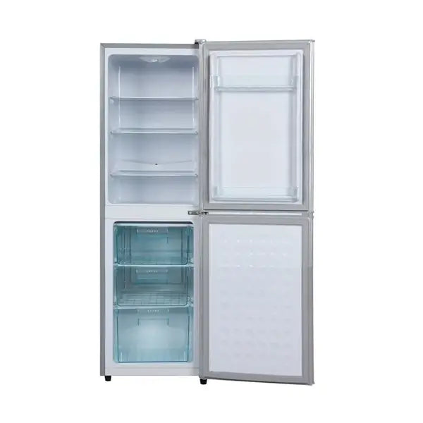 Réfrigérateur combiné double portes Nasco 158 L Net Économique 3 tiroirs au congélateur NASD2-243FL-DS