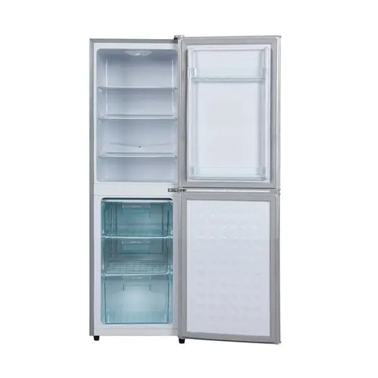 Réfrigérateur combiné double portes Nasco 158 L Net Économique 3 tiroirs au congélateur NASD2-243FL-DS