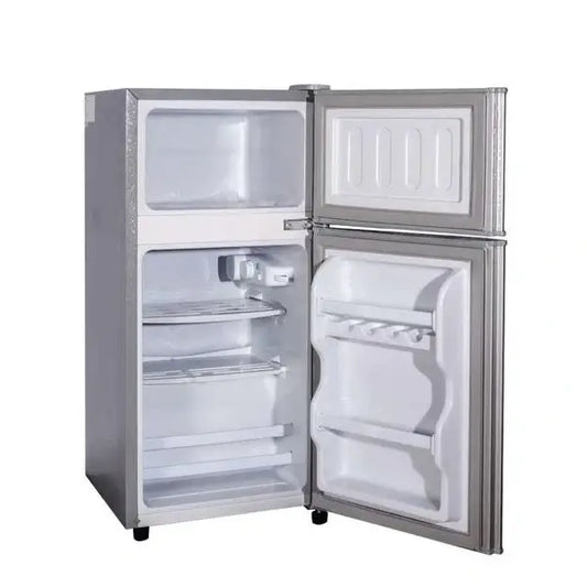 Réfrigérateur double portes Nasco 76 L Économique Un espace au congélateur R600A NASF2-105FL-DS