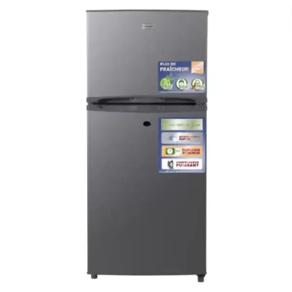 Réfrigérateur double portes avec clé Nasco 168 L Net 3 tiroirs + 1 casier au NASF2-200K — vue 2