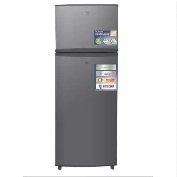 Réfrigérateur double portes avec clé Nasco 202 L Net 3 étagers + 1 tiroir au NASF2-250K — vue 2