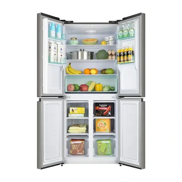 Réfrigérateur américain quatre portes réversibles Nasco 360 L Net Économique R600A NASF4-64FLN1