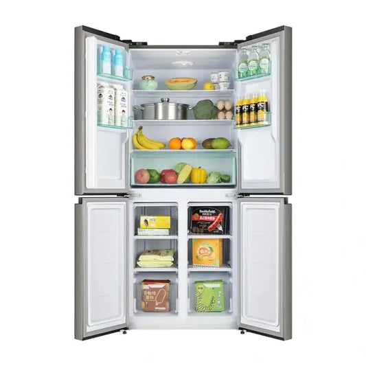 Réfrigérateur américain quatre portes réversibles Nasco 360 L Net Économique R600A NASF4-64FLN1