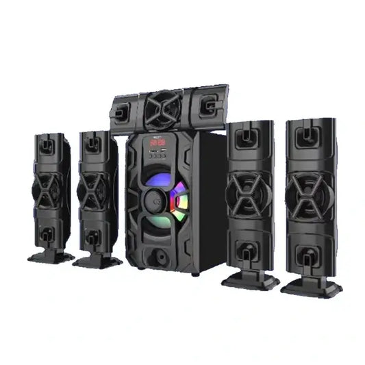 Home cinéma télécommandé Nasco 80 W BT USB FM SD CARD MP3 3D REAL SOUND NS-1805