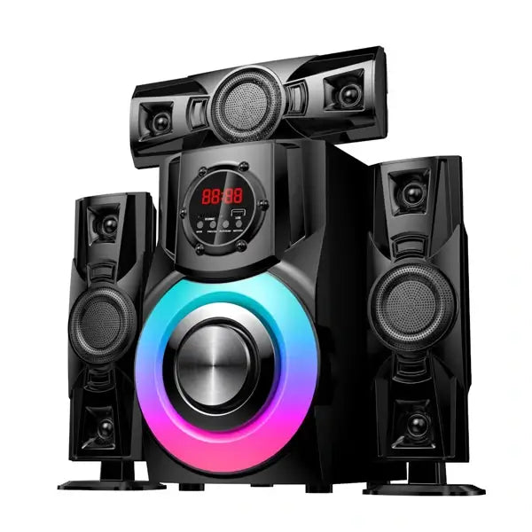 Home cinéma télécommandé Nasco 60 W BT USB FM SD CARD MP3 3D REAL SOUND NS-2903
