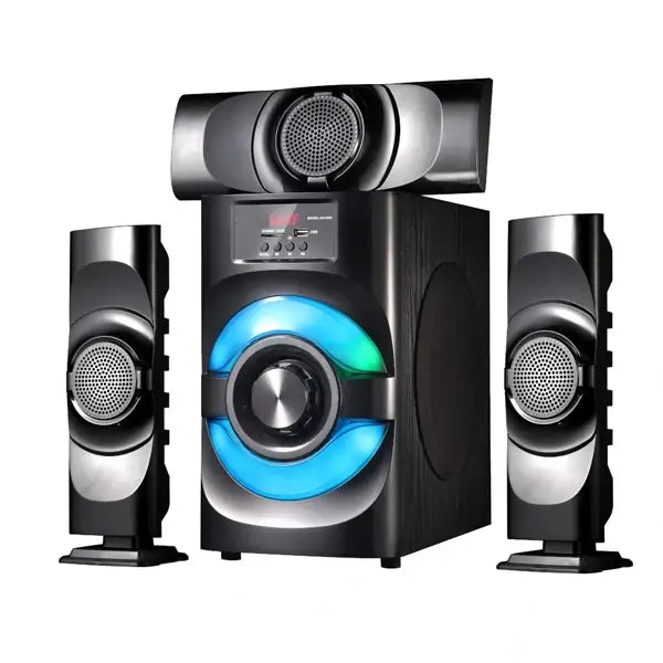 Home cinéma télécommandé Nasco 60 W BT USB FM SD CARD MP3 3D REAL SOUND NS-3303
