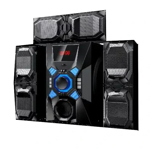 Home cinéma télécommandé Nasco 60 W BT USB FM SD CARD MP3 3D REAL SOUND NS-X83B
