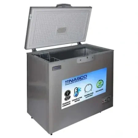 Congélateur horizontal une porte Nasco 225 L 1 Panier à l’intérieur NAS-300FL