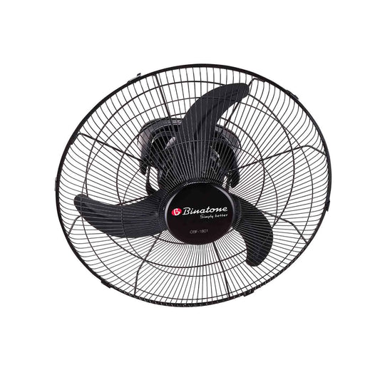 Ventilateur orbite Binatone OBF-1801, vue de face