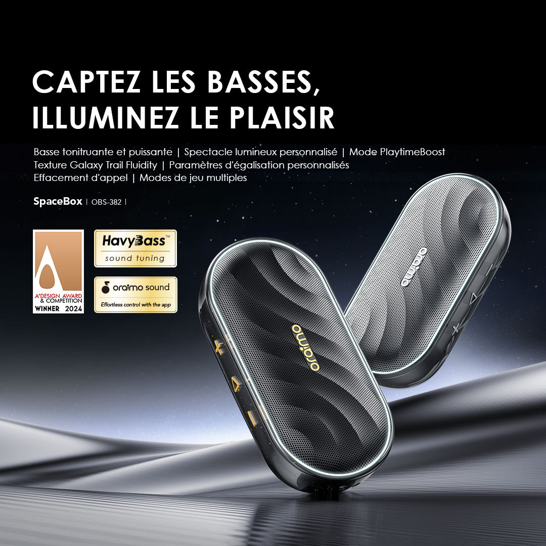 Oraimo SpaceBox OBS-382, accessoires