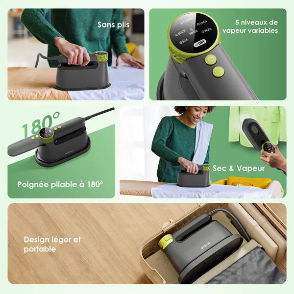 Oraimo OEI-801A repassage rapide avec réservoir d’eau 130ml