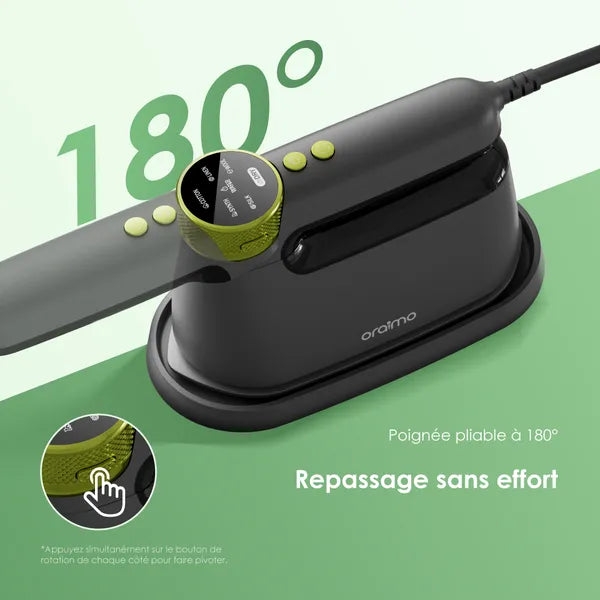 Oraimo OEI-801A repassage rapide avec réservoir d’eau 130ml