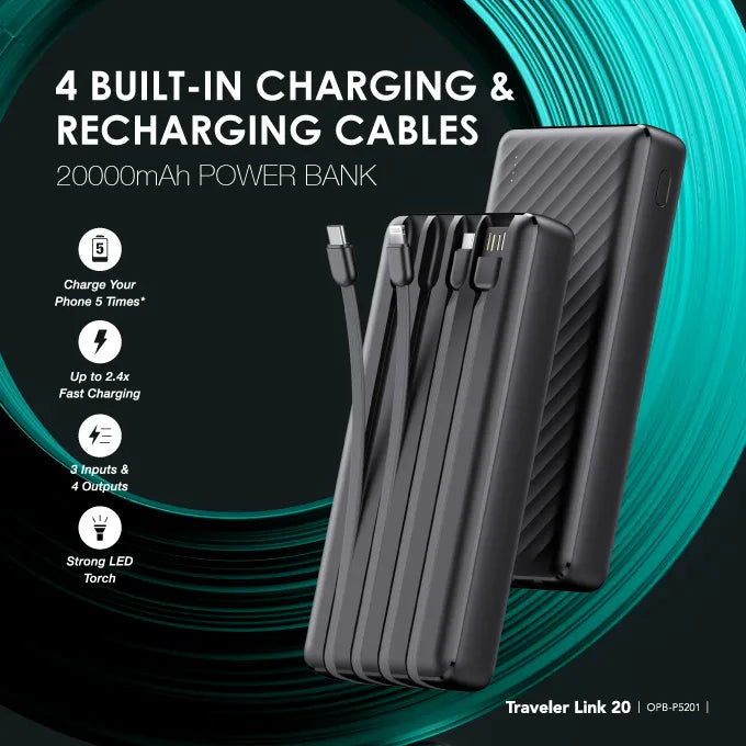 Oraimo Traveler Link 20 OPB-P5201, détail