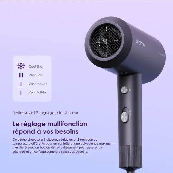 Oraimo OPC-HD1 – Sèche-Cheveux Professionnel