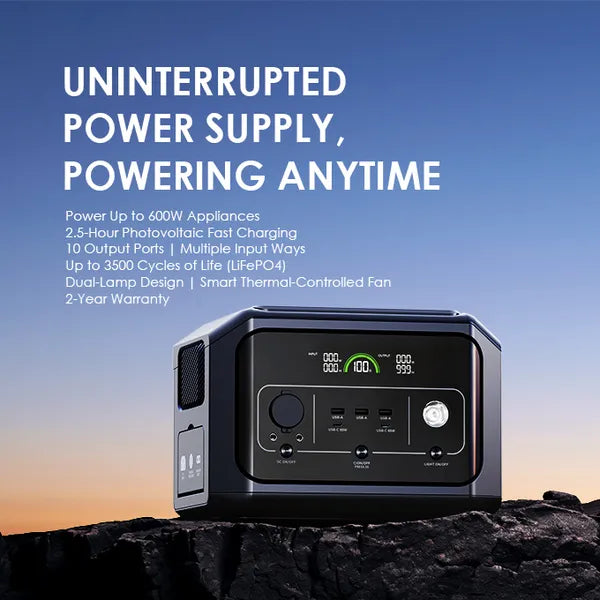 Oraimo OPS-5601 – Station d’Énergie Portable Multi-Usages