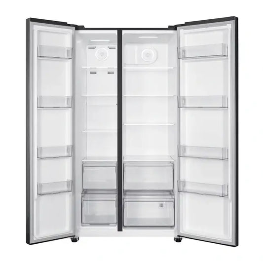 Réfrigérateur américain TCL 521L noir miroir P692SBBG
