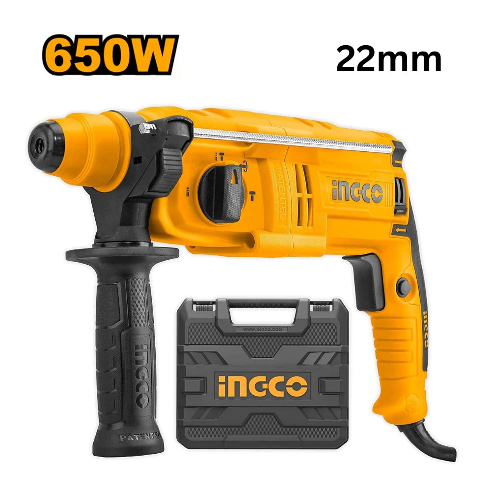 Marteau perforateur SDS-plus 650 W INGCO RGH6528