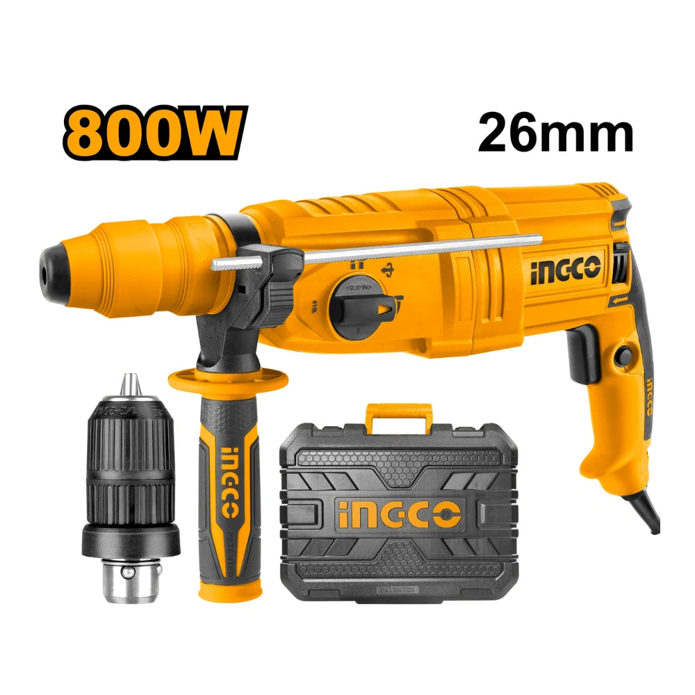 Marteau perforateur sds-plus 800 W INGCO RGH90282