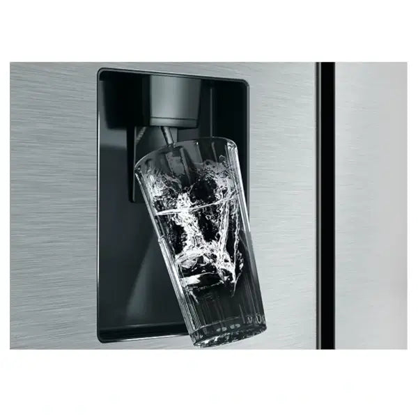 Réfrigérateur double portes Inverter et deux tiroirs Hisense 485 L Distributeur d’eau et RM-63WC4 — vue 3