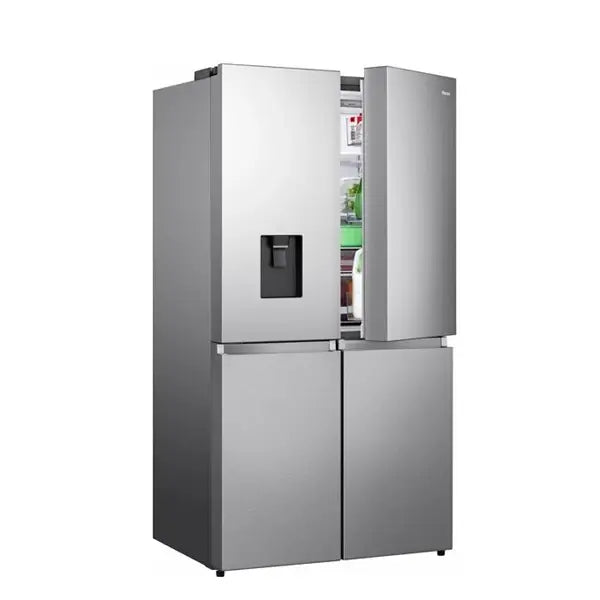 Réfrigérateur Américain quatre portes Inverter Hisense 615 L Distributeur d’eau et de RQ-78WC