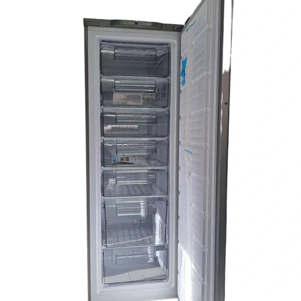 Congélateur vertical une porte réversible avec écran de contrôle Hisense 7 casiers 212 L RS-32DC4SA