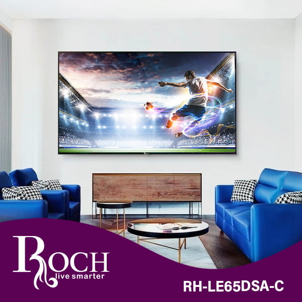 ROCH 65″ Smart TV + Android (RH-LE65DSA-C)