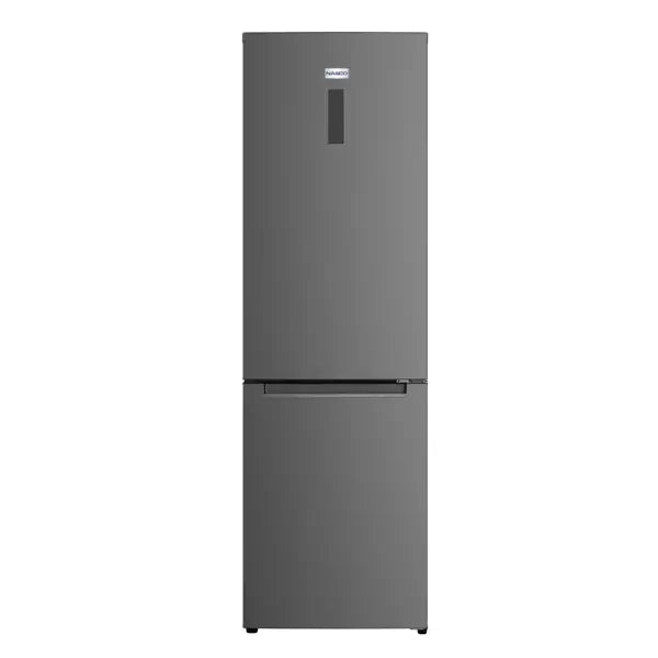 Réfrigérateur combiné double portes Nasco 312 L Économique SNASD2 450N1DS Argent SNASD2-450N1DS