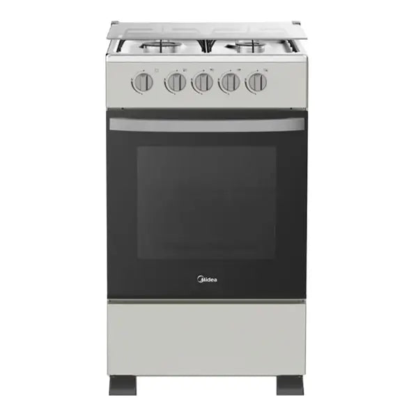 Gazinière 4 feux avec couverture vitré Contrôle manuel Four à gaz Gril à gaz SP5055T082-S