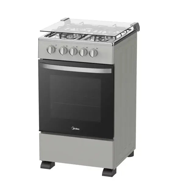 Gazinière 4 feux avec couverture vitré Contrôle manuel Four à gaz Gril à gaz SP5055T082-S — vue 2