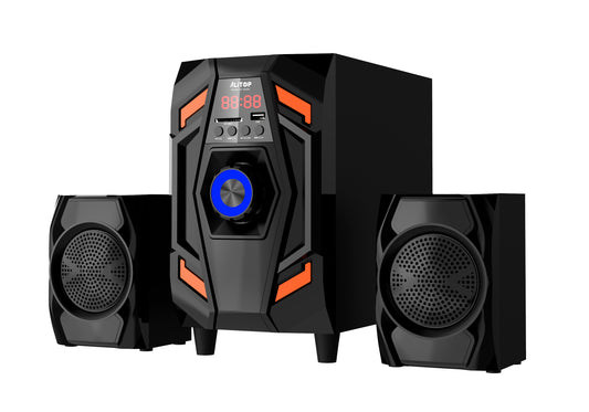 Alitop SP-4502 Woofer Bluetooth 45W - Haut-parleur Puissant USB & SD