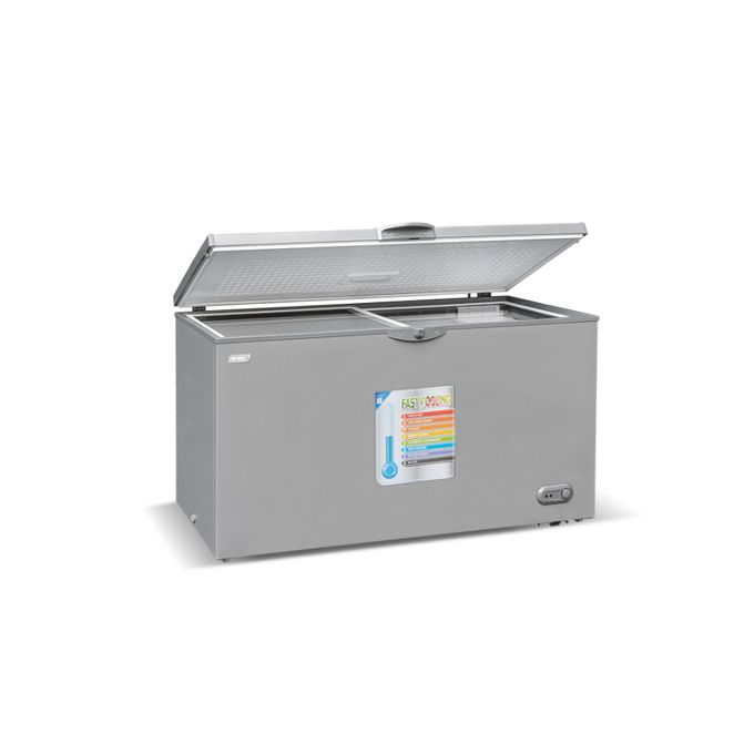 SMART TECHNOLOGY Congélateur Horizontal - STCC-550V - 423 Litres - GRIS - 12 Mois De Garantie