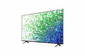 55NANO80VPA Téléviseur LG NanoCell 55 pouces série NANO80, design Cinema Screen, 4K Active HDR, Smart TV WebOS avec intelligence artificielle ThinQ et gradation locale.