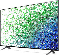 55NANO80VPA Téléviseur LG NanoCell 55 pouces série NANO80, design Cinema Screen, 4K Active HDR, Smart TV WebOS avec intelligence artificielle ThinQ et gradation locale.