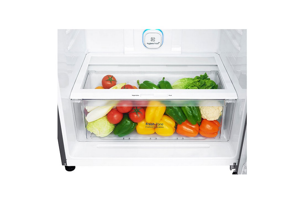 LG GN-H722HLHU Réfrigérateur avec compresseur linéaire de 506 litres, 18 pieds cubes, numérique, filtre Hygiene Fresh, refroidissement de la porte.