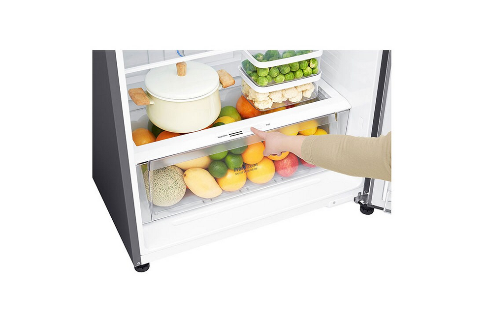 LG GN-H722HLHU Réfrigérateur avec compresseur linéaire de 506 litres, 18 pieds cubes, numérique, filtre Hygiene Fresh, refroidissement de la porte.