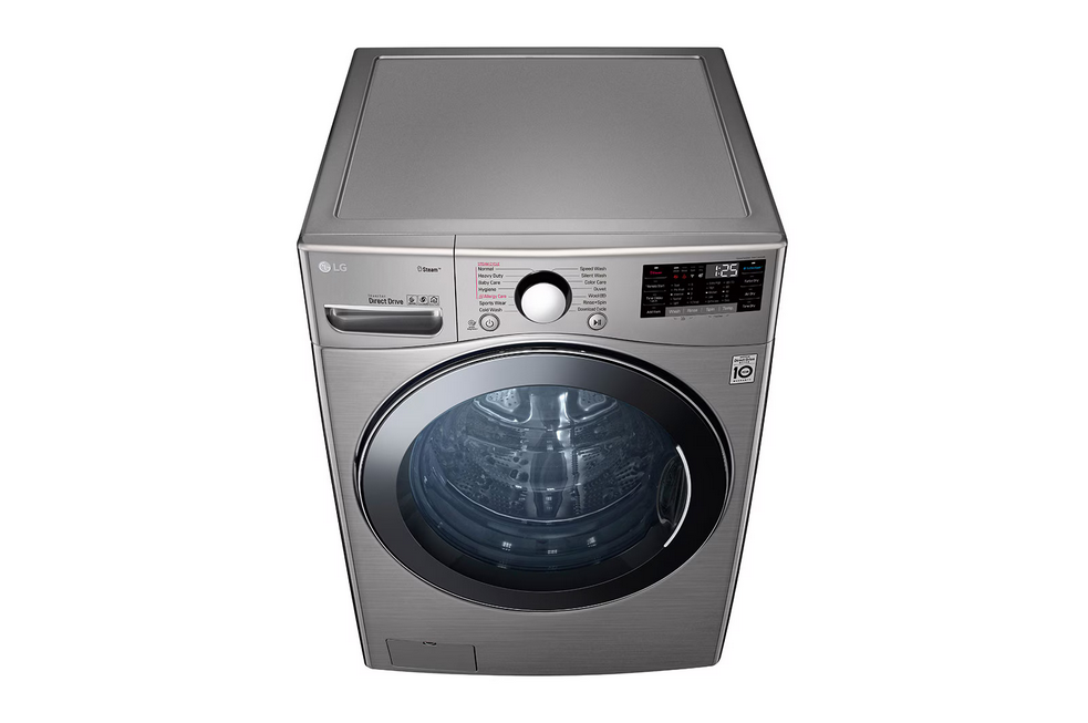 Machine à laver séchante WS1710XMT | 17 kg Lavage + 10 kg Séchage | True Steam™ | ThinQ™