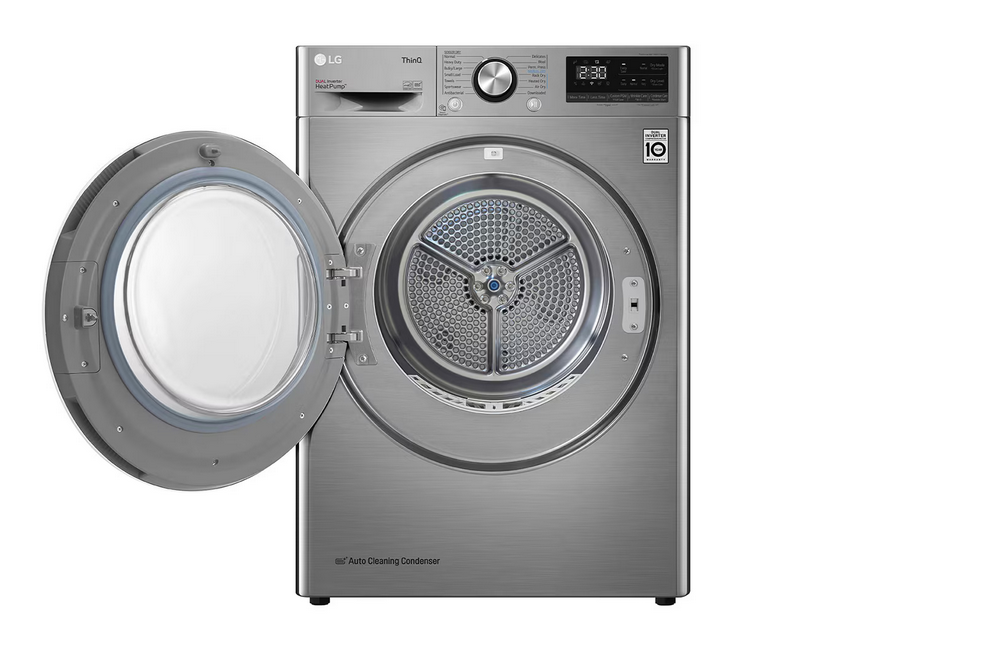 Sèche-linge à pompe à chaleur Dual Inverter™ de 9 kg avec Eco Hybrid™ et ThinQ™  Modèle : RH90V9PV8N